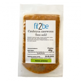 Czubryca czerwona BEZ SOLI 40g
