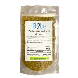Zioła zamiast soli do zup BEZ SOLI 50g
