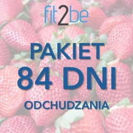 ZA POŁOWĘ CENY Pakiet 84 dni odchudzania
