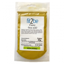 Curry BEZ SOLI 50g