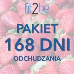 ZA POŁOWĘ CENY Pakiet 168 dni odchudzania