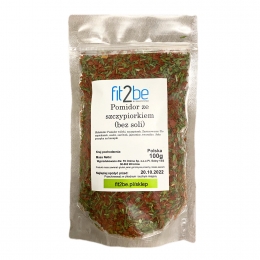 Pomidory ze szczypiorkiem 100g