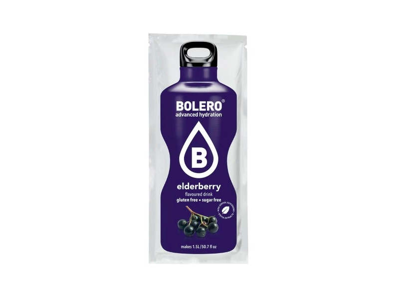 Bolero Drink - napój w proszku 0 kalorii - CZARNY BEZ
