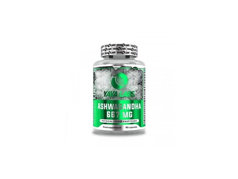 Ashwaganda 667mg 90 caps YAVA LABS GREEN LINE