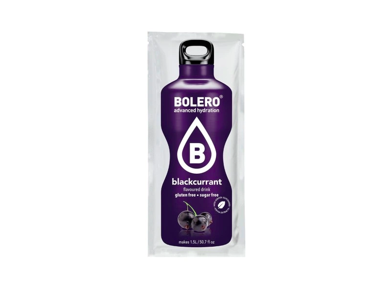 Bolero Drink - napój w proszku zero kalorii - CZARNA PORZECZKA