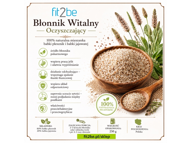 _Błonnik Witalny Oczyszczający 250 g