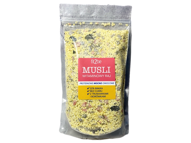 PROTEINOWE MOCNO OWOCOWE Musli 500g