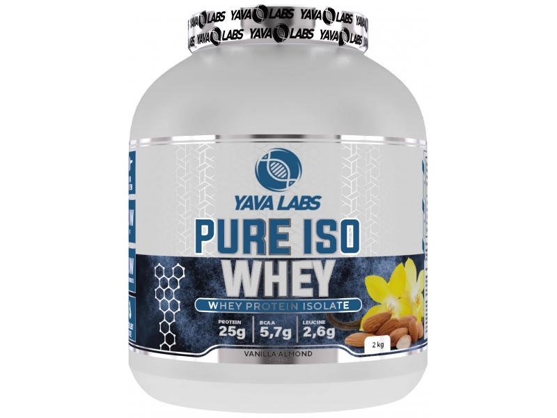BIAŁKO IZOLAT 2 KG YAVA LABS - MIGDAŁOWA WANILIA