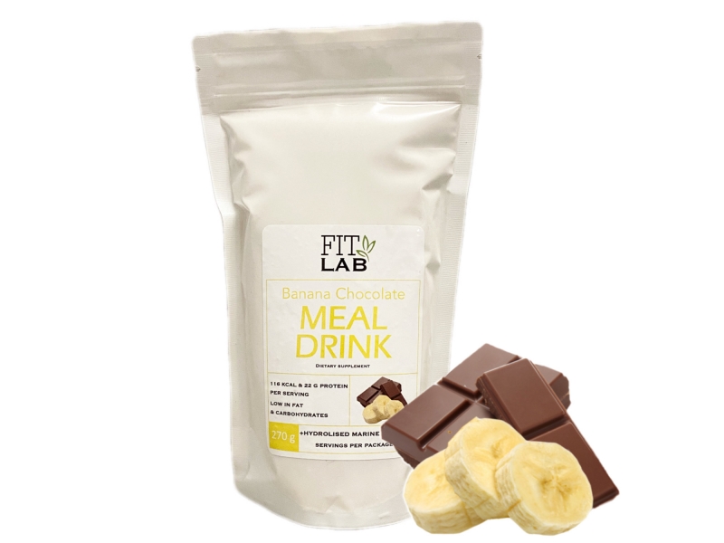 Meal Drink z Kolagenem 270g Banan z Czekoladą