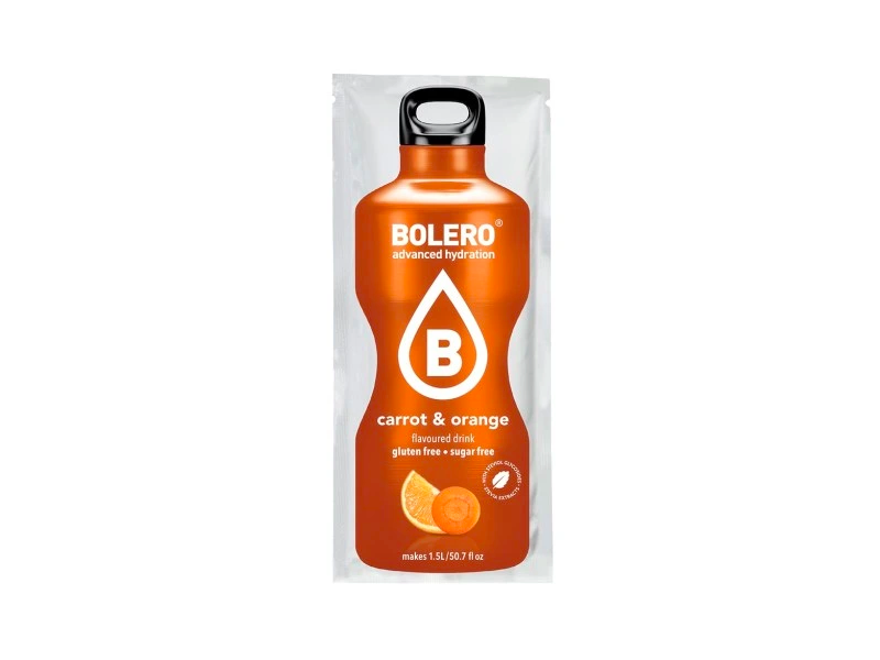 Bolero Drink - napój w proszku zero kalorii - POMARAŃCZA MARCHEW