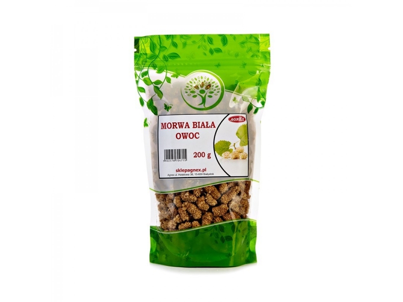 Morwa biała suszona owoc 200g