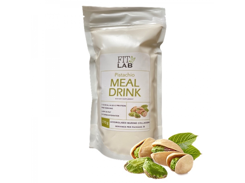 Meal Drink z Kolagenem 270g Pistacja