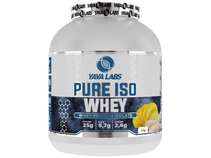 BIAŁKO IZOLAT 2 KG YAVA LABS - BANAN